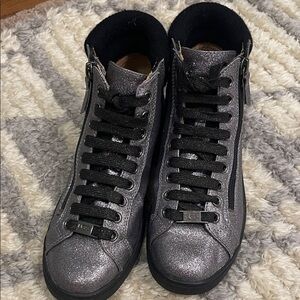 UGG Silver and Black Women's Sneakers